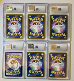 Crazy 8’s ! 6 Graded Pokemon Cards/Slab Lot, CGC 8 - Image 2