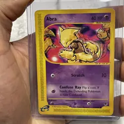 Pokemon TCG Expedition Base Set ABRA Regular, Common - 93/165 LP Lightly Played - Image 1
