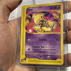 Pokemon TCG Expedition Base Set ABRA Regular, Common - 93/165 LP Lightly Played - Image 2