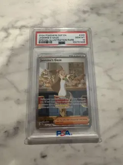 2024 POKEMON SSP EN-SURGING SPARKS #245 JASMINE'S GAZE PSA 10 - Image 1
