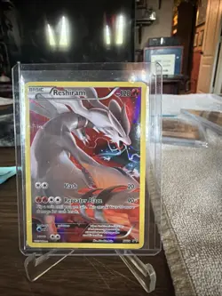 Pokemon TCG Reshiram Black Star Promos Holo Card XY74 - Image 1