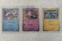 Pokemon Cosmos Holo Promo Cards Zekrom 066/182, Palkia 040/182, Latios 073/182 - Image 1