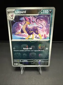 Liepard Master Ball Pattern 056/086 English White Flare 56/86 Pokemon Masterball - Image 1