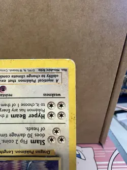 WoTC Nintendo Pokemon TCG Dragonair 22/130 HP/DMG Base Set 2 Regular English - Image 4