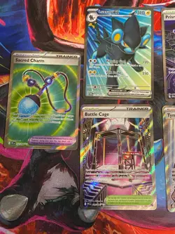 Pokemon TCG Full Art Lot Of 11 Prismatic phantasmal Black Bolt Brilliant Stars - Image 4