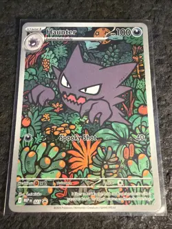 Haunter MEP EN 027 Mega Evolution Black Star Promo Pokemon 2025 Off Center - Image 1