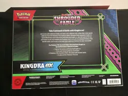 2024 Pokemon Shrouded Fable Kingdra ex Special Illustration Collection Box New - Image 4