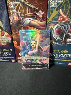 Nefeltari Vivi OP04-001 Parallel Leader One Piece Card Game TCG CCG Japanese NM - Image 1