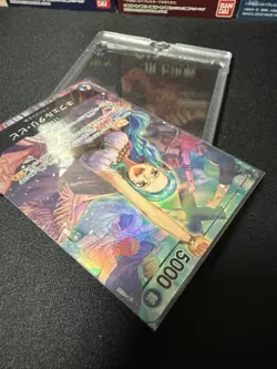 Nefeltari Vivi OP04-001 Parallel Leader One Piece Card Game TCG CCG Japanese NM - Image 5