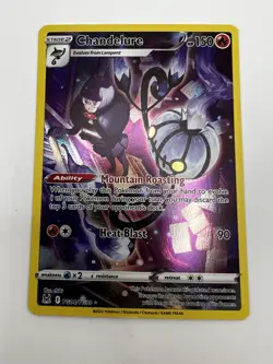 Pokemon TCG Chandelure Lost Origin Trainer Gallery TG04/TG30 Holo Ultra Rare - Image 1
