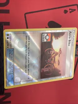 Acro bike Trainer 123a/168 League Promo Pokemon TCG Reverse Holo Uncommon NM - Image 4