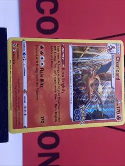 Charizard 010/078 Pokemon GO Pokemon TCG Holo Rare 2022 NM - Image 4