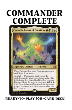 Omnath, Locus of Creation LANDFALL RAMP Magic MTG Custom Commander Deck - Image 1