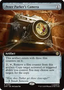 MTG [SPM-280 NM] Peter Parker's Camera (Extended Art) - Image 1