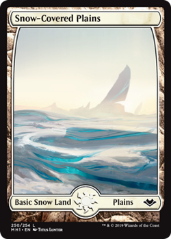Magic MTG - Plaine enneigee - Horizons du Modern - MINT/NMINT - FR - Image 1