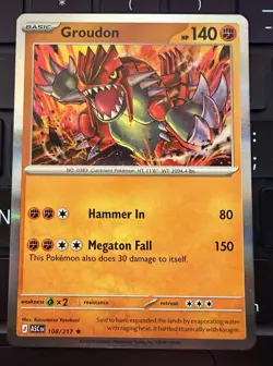 Pokemon TCG Groudon Kyogre Holo Rare Lot (2) Legendary Cards Various Sets NM - Image 3