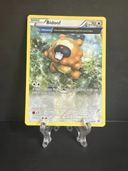 Pokemon TCG Bidoof Primal Clash Uncommon Card 117/160 Regular - Image 1