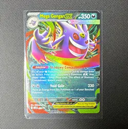 Pokemon TCG Mega Gengar EX 073 Me: Mega Evolution Promo Holo English 350 HP - Image 1