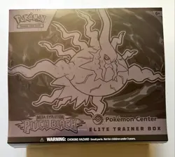 Pokemon Pitch Black Elite Trainer Box Sealed ETB Pokemon Center Exclusive - Image 1