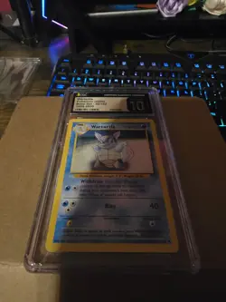 Pokemon Base Set - WARTORTLE - CGC **PRISTINE 10** (LOW POP) - Image 2