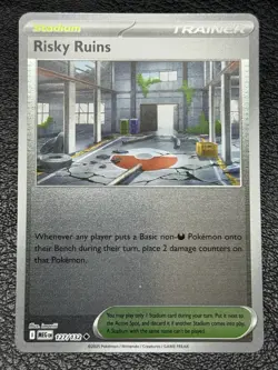 Risky Ruins 127/132 - Reverse Holo - Pokemon TCG: Mega Evolution - NM - Image 1