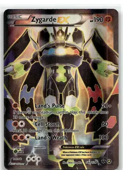 Pokemon Zygarde EX - 54a/124 - Alternate Art Promos - Holofoil NM - Image 1