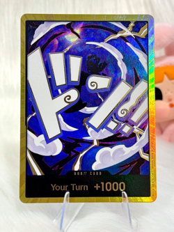 Gear 5 Luffy Gold DON!! Alt Art PRB02 The Best Vol 2 ONE PIECE CARD English NM/M - Image 1