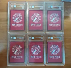 PCG 10 ONE PIECE CARD GAME BASE SHOP CARD COLLECTION VOL.1 COMPLETE SET Japanese - Image 2