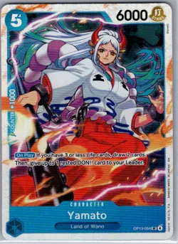 Yamato OP13-054 SR Carrying On His Will - One Piece Card - NM - Image 1