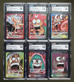 CGC 10 ONE PIECE CARD GAME BASE SHOP CARD COLLECTION VOL.1 COMPLETE SET Japanese - Image 1