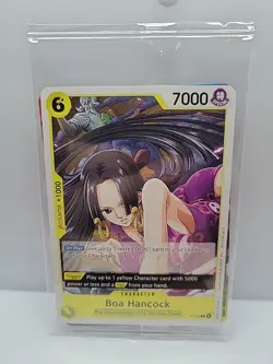 One Piece TCG - Boa Hancock & Luffy Sealed Promo - P-115 - OP15 Release Event - Image 1