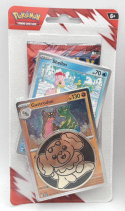 2025 Pokemon Destined Rivals Checklane Blister Packs (Two - Rabsca & Gastrodon) - Image 3