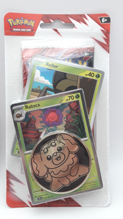 2025 Pokemon Destined Rivals Checklane Blister Packs (Two - Rabsca & Gastrodon) - Image 4