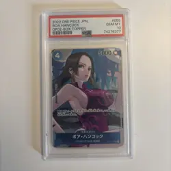 2022 Boa Hancock OP02-059 PSA 10 Box Topper Promo One Piece Card Game - Image 1