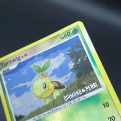 Turtwig - 103/130 Reverse Holo Promo (Burger King Promo) HP/DMG - Pokemon TCG - Image 3