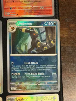 Pokemon Prismatic Evolution - Complete Eeveelution Masterball Holo Set - 9 Cards - Image 5
