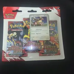 POKEMON TGC SCARLET AND VIOLET DESTINED RIVALS 3 BOOSTER BLISTER PACK x5 - Image 2