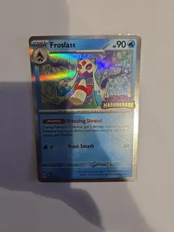2024 Pokemon Scarlet & Violet Twilight Masquerade Froslass SVP117 STAFF - NM - Image 3