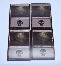 MTG Swamp - Innistrad: Crimson Vow 400 Magic The Gathering Card Lot Of 4 Tc5 - Image 1