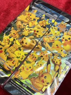 Pikachu V-Union [Set of 4] SWSH: Sword & Shield Promo Cards Holo - Image 1