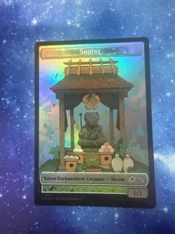 Shrine Token (Rainbow Foil) Foil T Secret Lair Drop Series 1835 NM - Image 1
