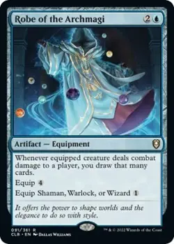 Foil - Robe of the Archmagi - 91 / NM / English MTG - Image 1