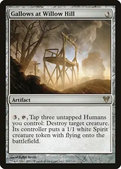 Gallows at Willow Hill 1x FOIL MtG FOIL Avacyn Restored SP/NM - Image 1