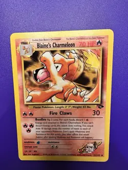 BLAINE'S CHARMELEON GYM CHALLENGE 31/132 UNLIMITED UNCOMMON 2000 POKEMON TCG - Image 1