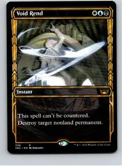 Magic the Gathering Void Rend Showcase Streets of New Capenna MTG Free Shipping! - Image 1