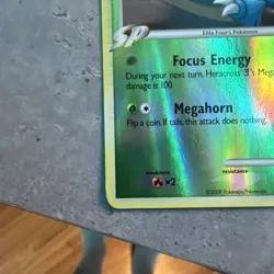 Pokemon TCGHeracross SP 24/111 Rising Rivals Reverse Holo Rare 2009 - Image 5