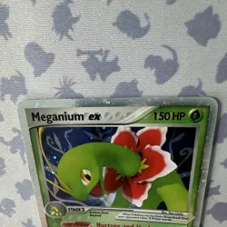 Pokemon TCG Meganium ex Holo Ultra Rare 150 HP 106/115 Unseen Forces 2005 - Image 4