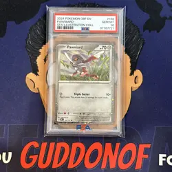 💎PSA 10 GEM MINT 2024 Pokemon Shrouded Fable Illustration PAWNIARD #148 Promo - Image 1