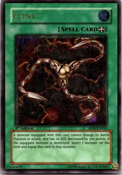 Flint (UTR) RDS-EN042 Ultimate Rare Rise of Destiny Yu-Gi-Oh Unlimited LP - Image 1