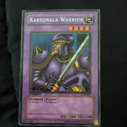 Yu-gi-oh Karbonala Warrior LOB-067 1st Edition - Image 1